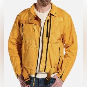 The North Face Men’s Garment Dyed Steep Tech Black series Jacket Sumit Gold NWT